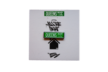 Load image into Gallery viewer, Queens Bully Street Sign Pin
